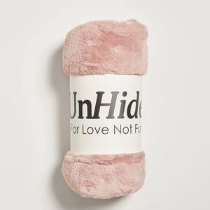UnHide Lil’ Marsh “Rose Baby” Pink Fluffy Blanket
